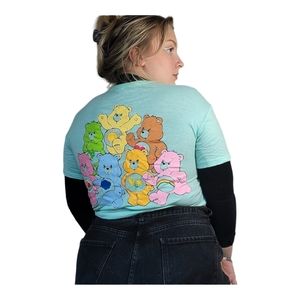 CARE BEARS | women's tie top | size L | kid core, y2k